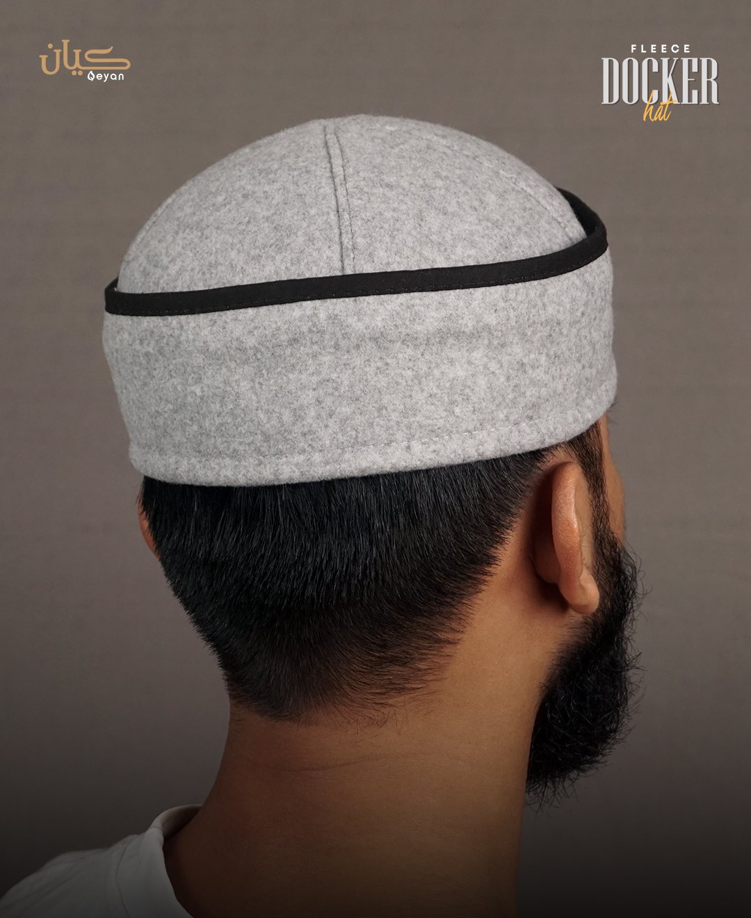 Fleece Docker Hat Ash