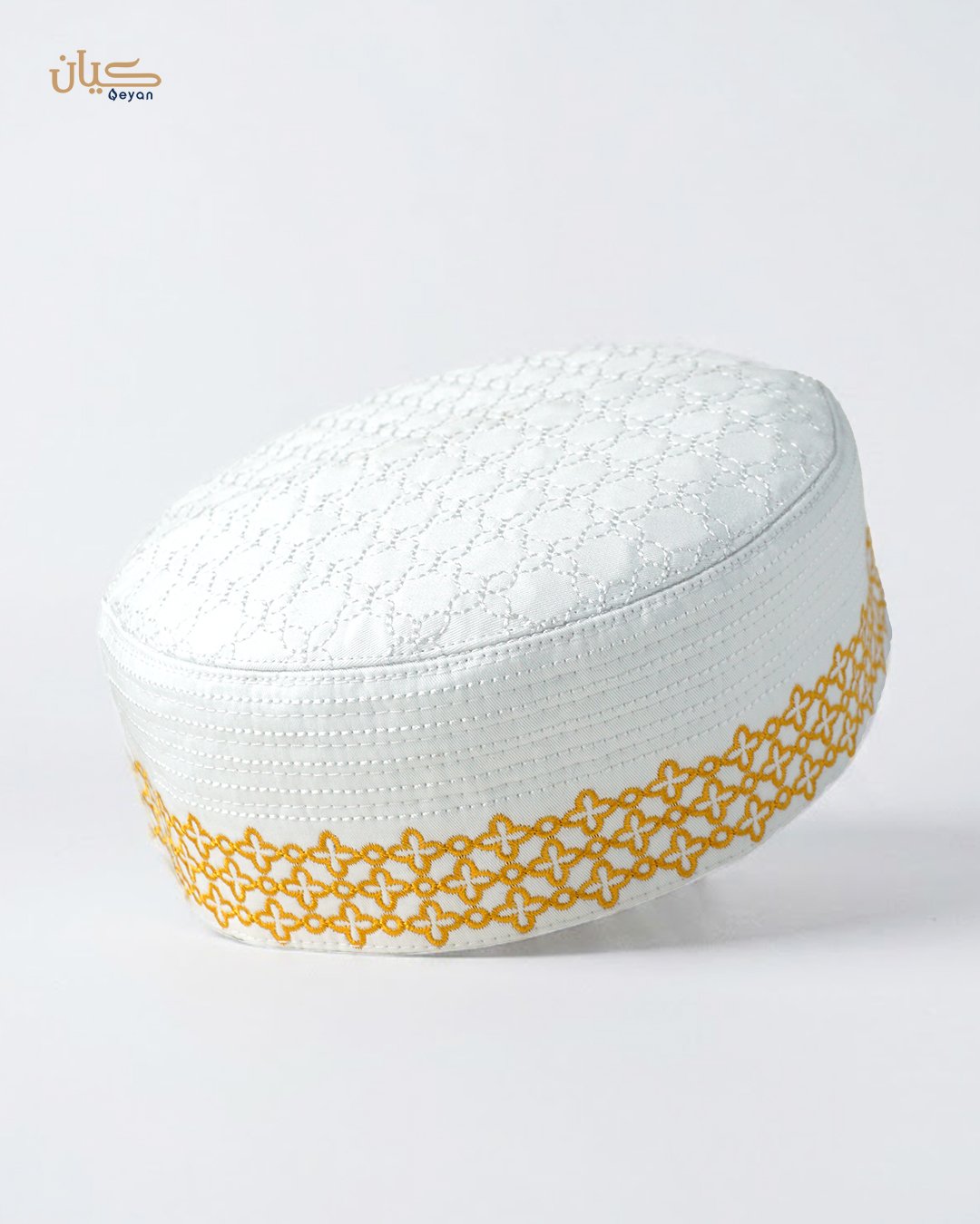 Signature Series Al-Dahabi White Prayer Hat