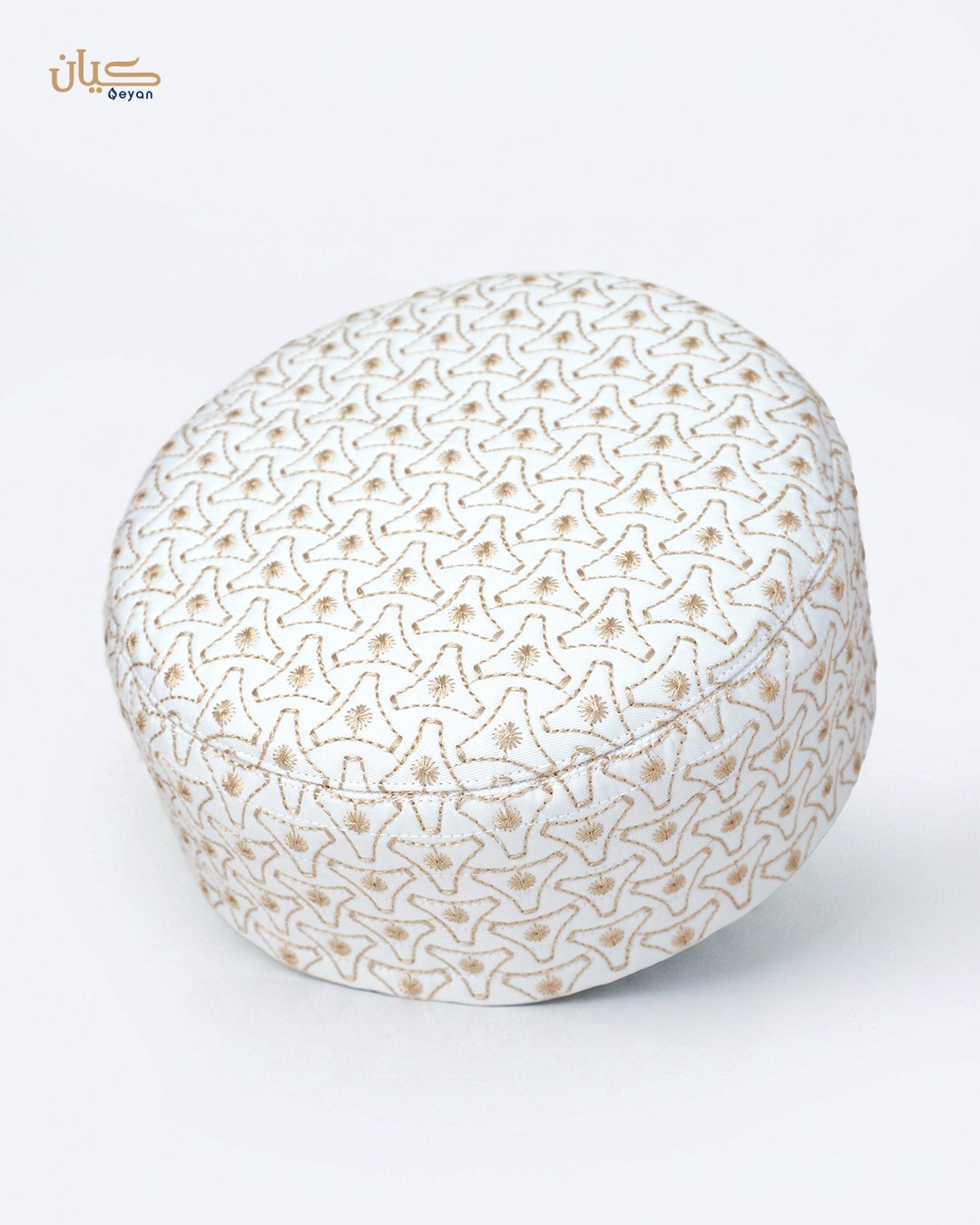 Premium Series Nuqtat Beige Prayer Hat